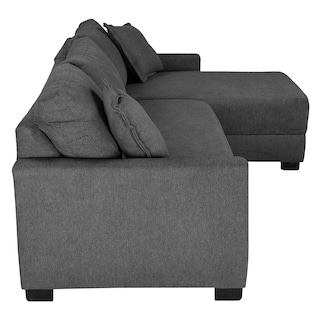 Foto 3 | Love Chaise Derecho Dicasa Smoky Color Gris