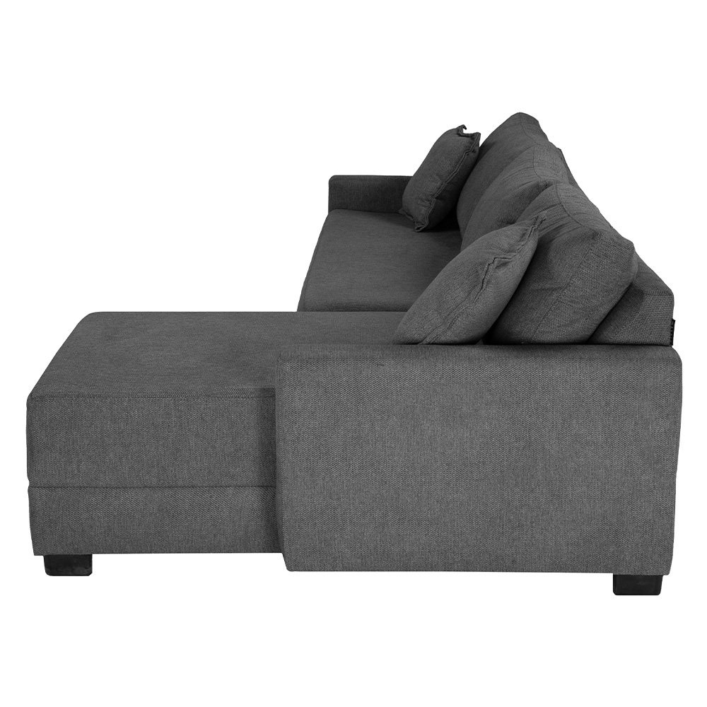 Foto 6 pulgar | Love Chaise Derecho Dicasa Smoky Color Gris