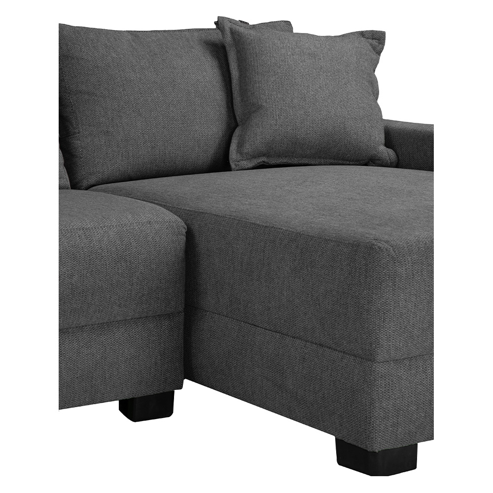 Foto 7 pulgar | Love Chaise Derecho Dicasa Smoky Color Gris