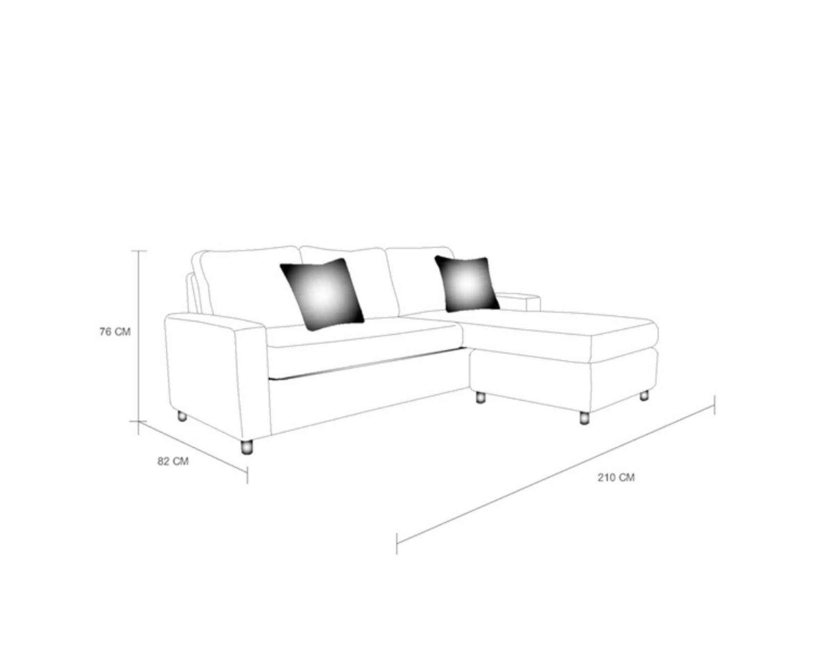 Foto 7 pulgar | Sala Modular Easy Living Lottus Gris Obscuro
