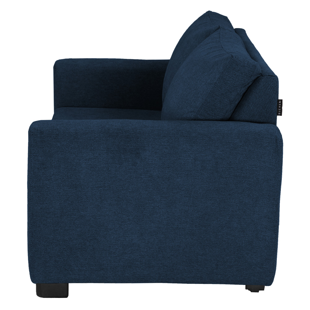 Foto 6 pulgar | Love Seat 2 Plazas Rivoli Navy Azul