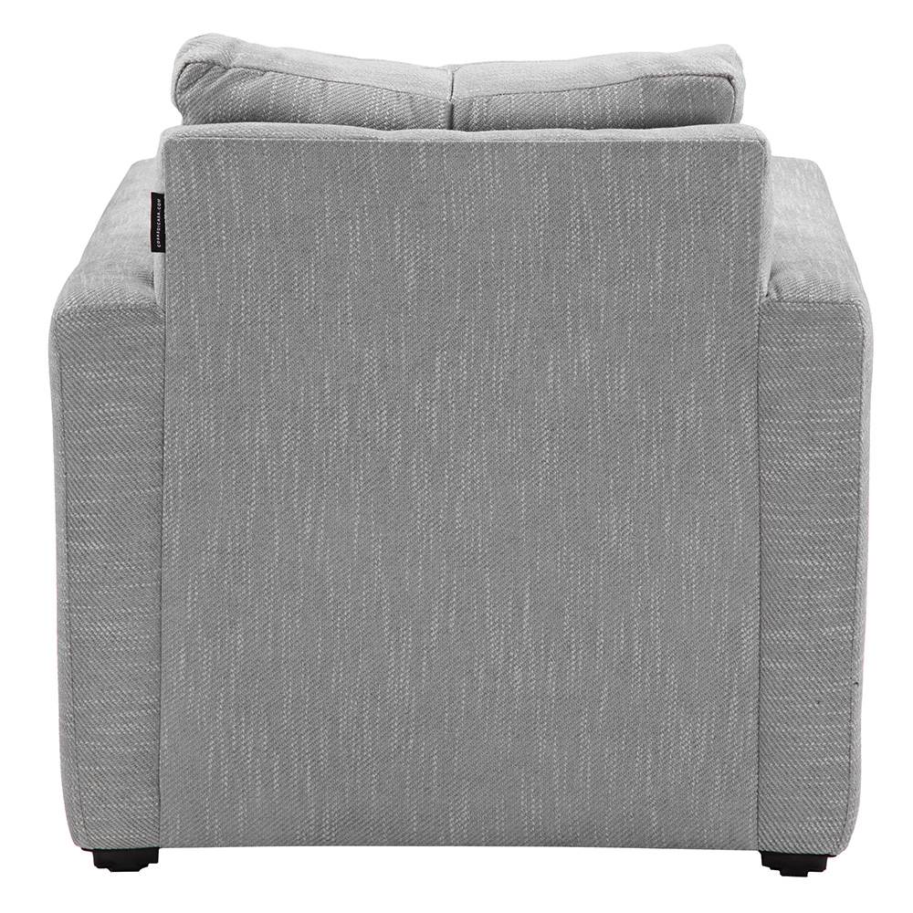 Foto 4 pulgar | Sillon 1 Plaza Petra Grey Gris