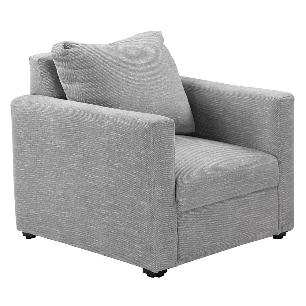 Foto 5 pulgar | Sillon 1 Plaza Petra Grey Gris