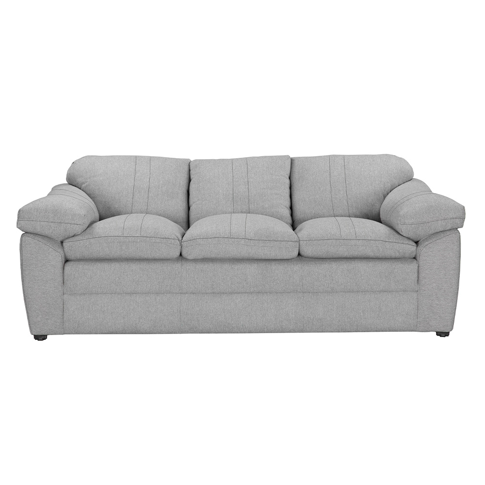 Foto 2 pulgar | Sofa 3 Plazas Rivoli Fog Color Plata