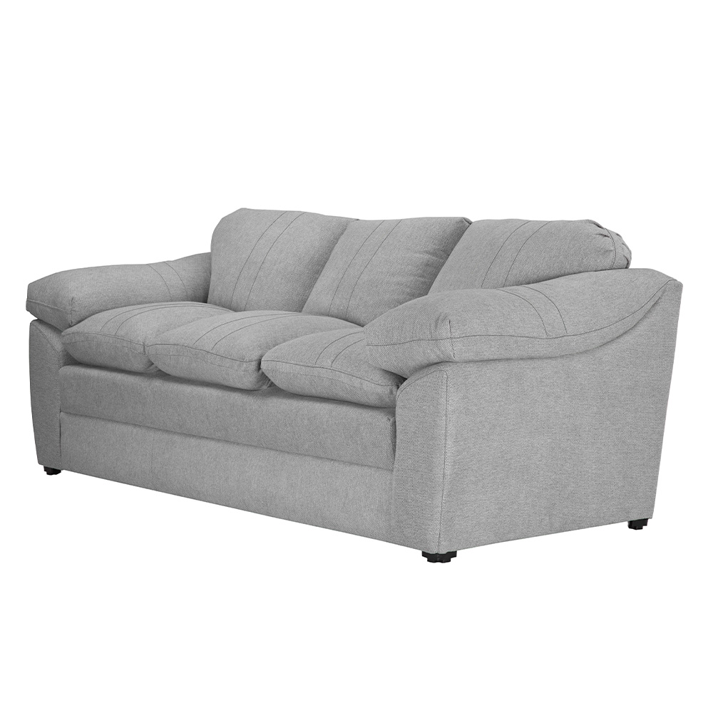 Foto 3 pulgar | Sofa 3 Plazas Rivoli Fog Color Plata