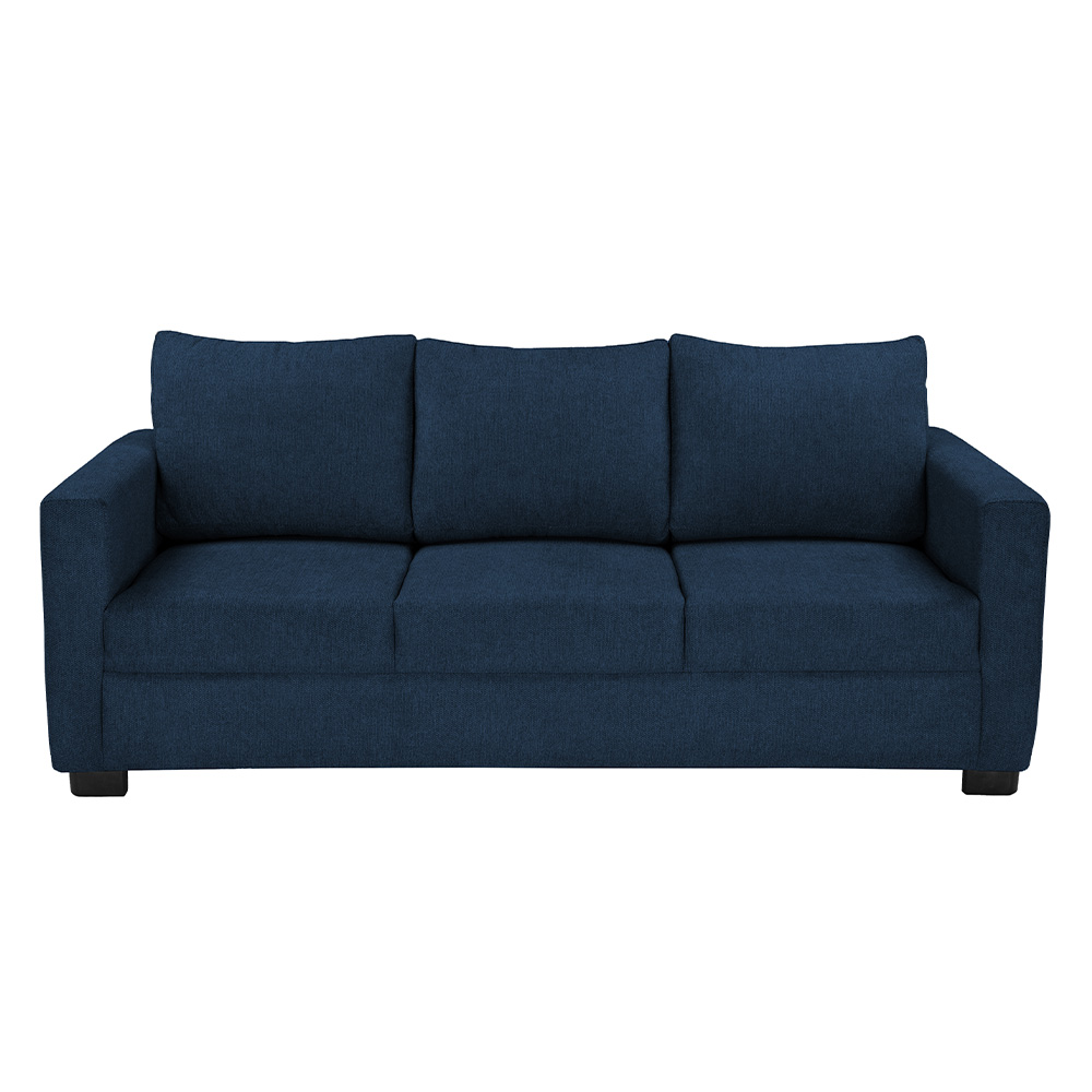 Sofa 3 Plazas Rivoli Navy Azul