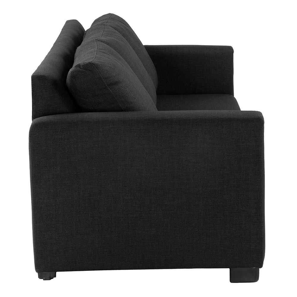 Foto 6 pulgar | Sofa 3 Plazas Belucci Black Negro