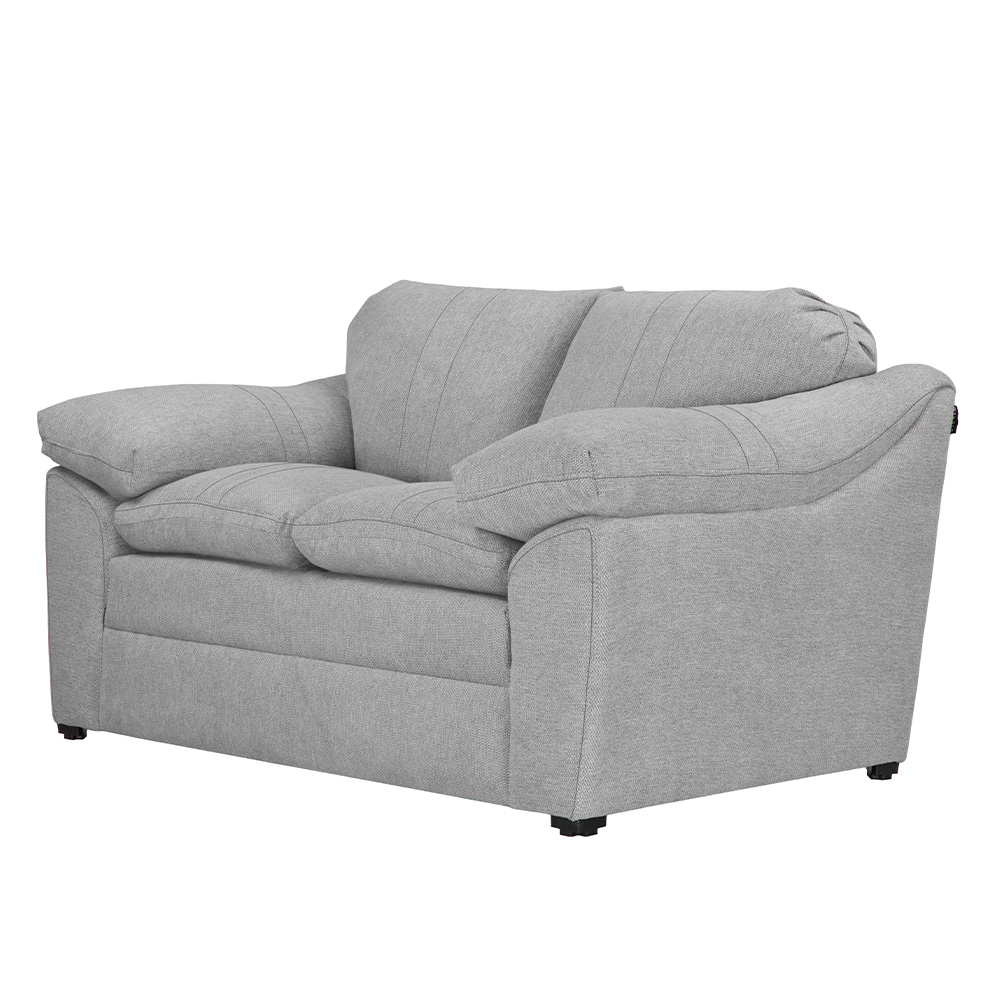 Foto 3 pulgar | Love Seat 2 Plazas Rivoli Fog Color Plata