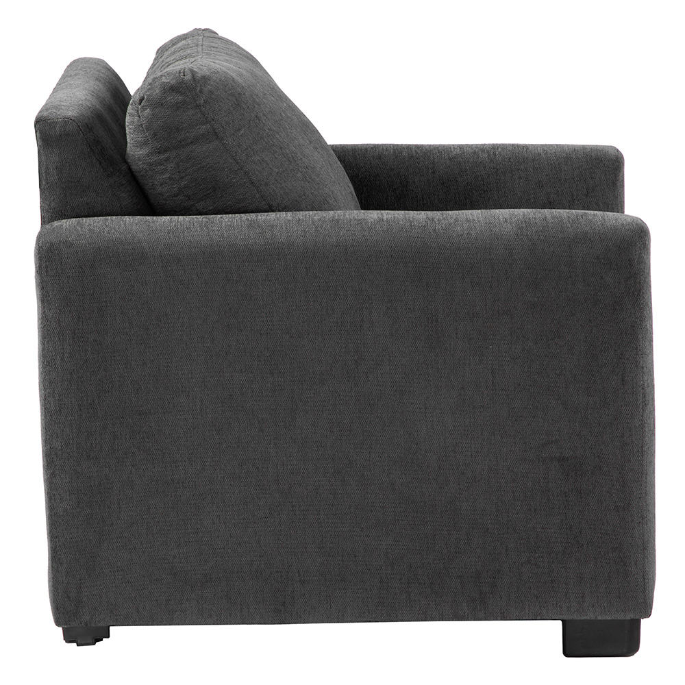 Foto 6 pulgar | Sillon 1 Plaza Carnaby Oil  Gris Carbon