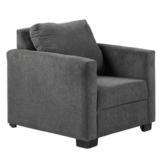 Foto 6 | Sillon 1 Plaza Carnaby Oil Gris Carbon
