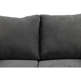 Foto 4 | Sala Dicasa Carnaby Gris Carbón 3 Piezas - Sofá /Love/ Sillón-