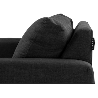 Foto 6 | Sala Dicasa Belucci Negra 3 Piezas - Sofá /Love/ Sillón-
