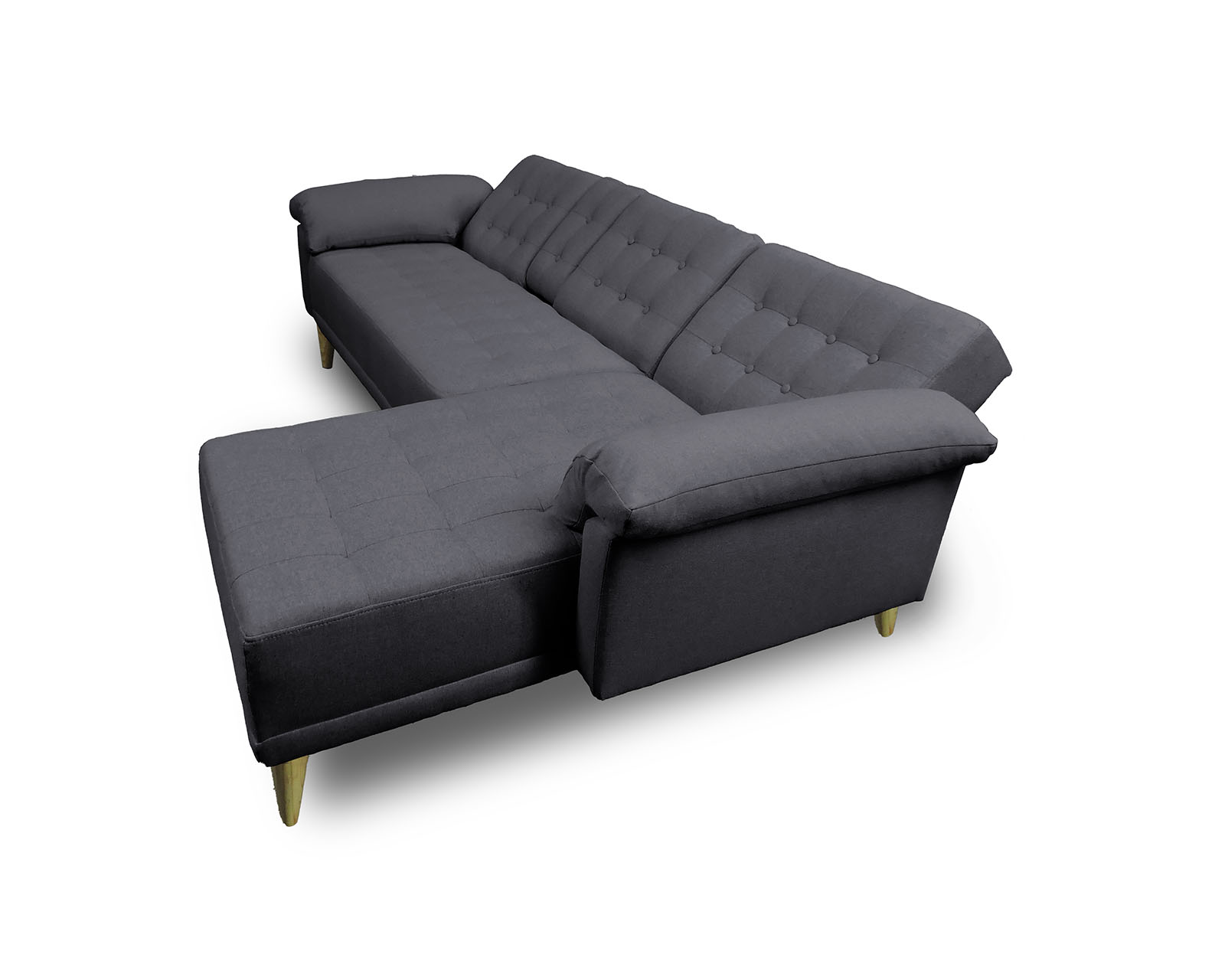 Foto 5 pulgar | Sala Modular Reversible De Lino Gris Oxford Modelo Brunello