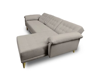 Foto 4 | Sala Modular Reversible De Lino Gris Claro Modelo Brunello