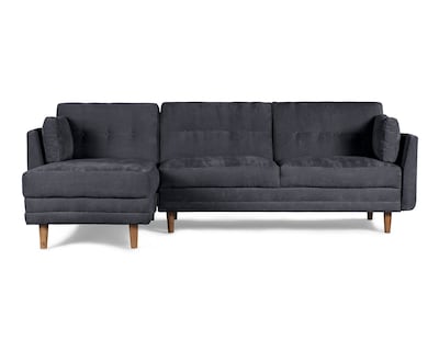 Foto 2 | Sala Modular Aperol Gris Oxford Makora Beehive Memory Foam de Velvet