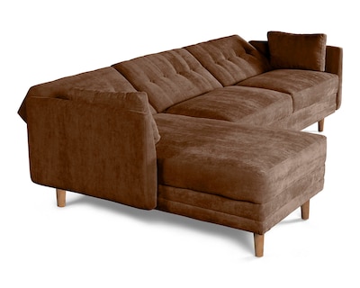 Foto 4 | Sala Modular Aperol Chocolate Makora Beehive Memory Foam Velvet