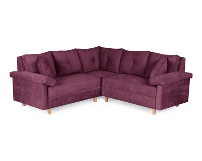 Foto 2 | Sala Esquinera de Velvet Morado Elton Makora