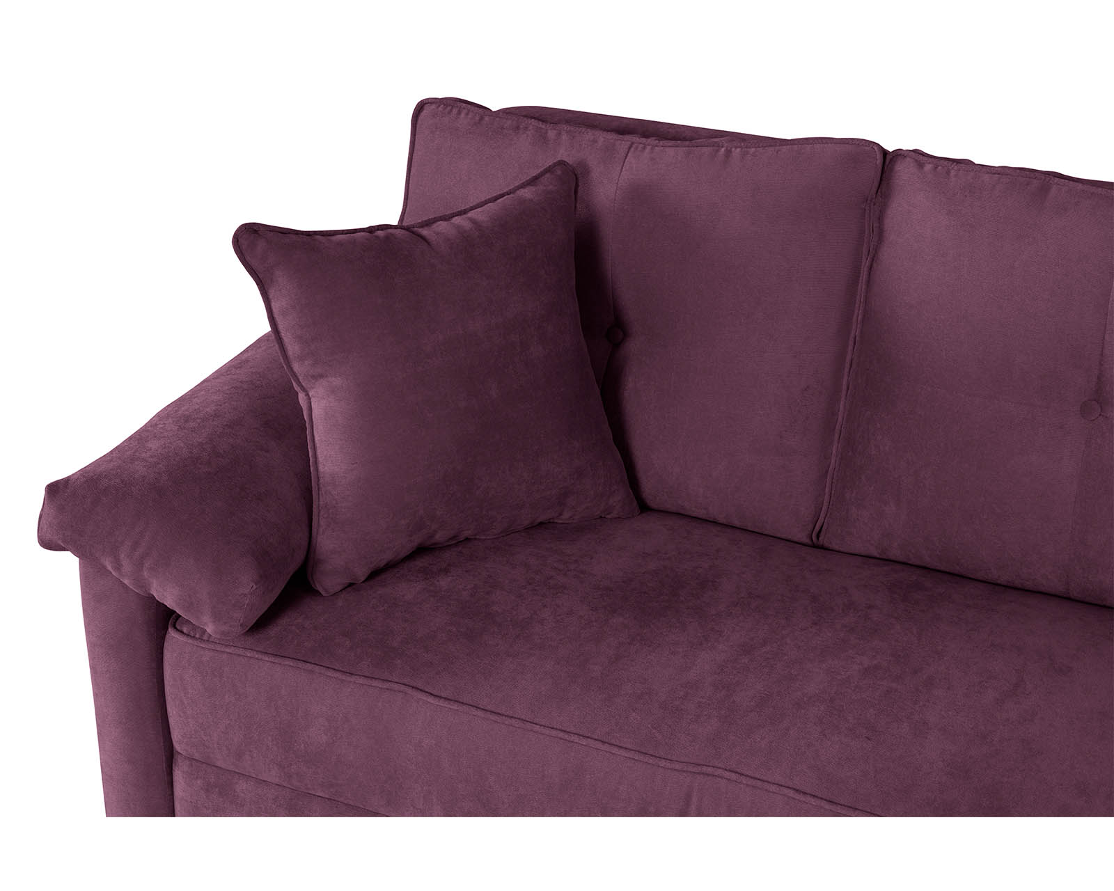 Foto 5 | Sala Esquinera de Velvet Morado Elton Makora