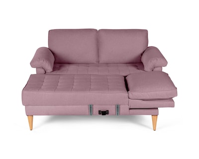 Foto 4 | Sala Modular Reversible De Lino Palo De Rosa Modelo Cavalli