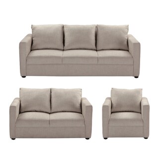 Foto 1 | Sala Dicasa 3 Piezas Sofá Love t Sillón Gales Arena