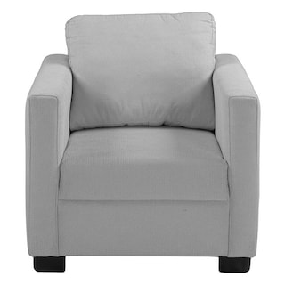 Foto 2 | Sala 3 Piezas Sofa, Love y Sillon Gales Plata