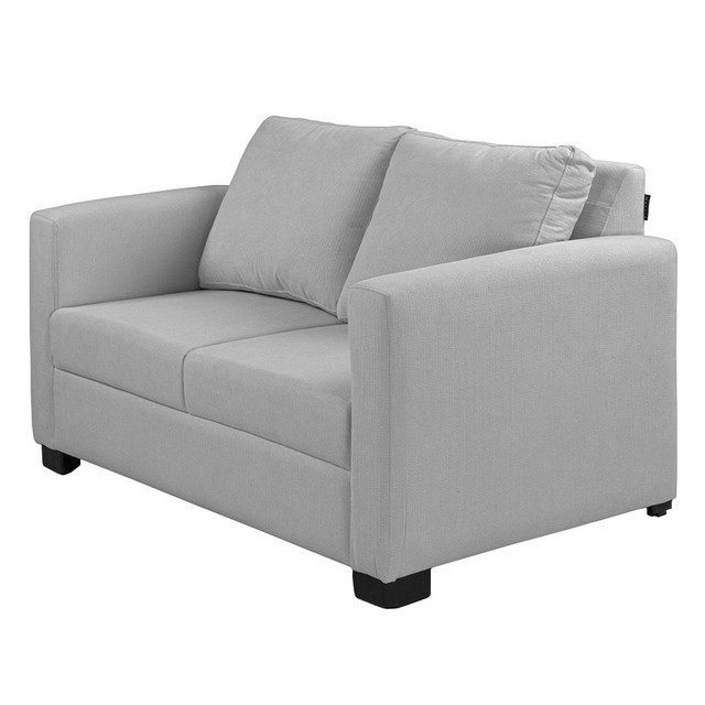 Foto 4 pulgar | Sala 3 Piezas Sofa, Love y Sillon Gales Plata