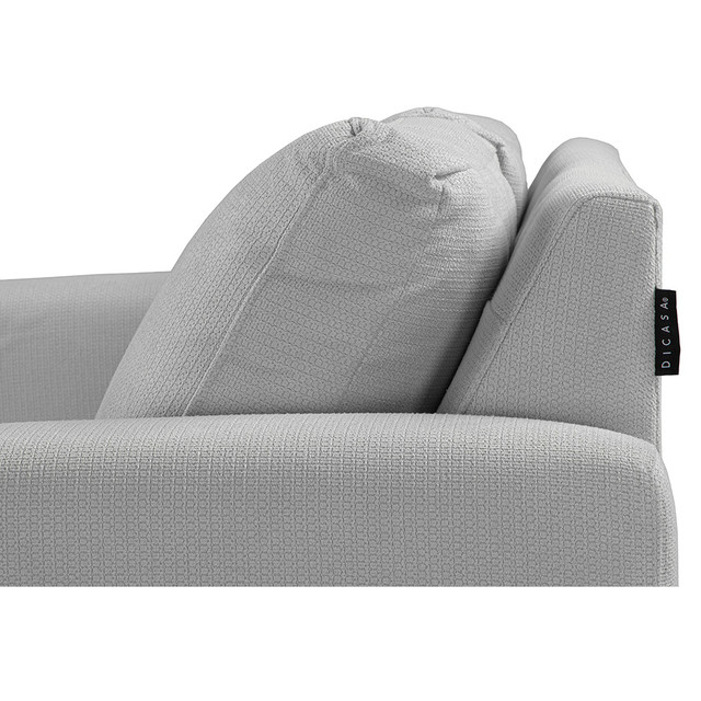 Foto 6 pulgar | Sala 3 Piezas Sofa, Love y Sillon Gales Plata