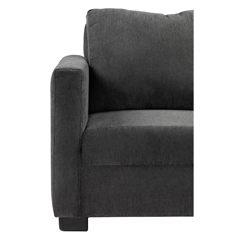Foto 3 pulgar | Sala 3 Piezas Sofa, Love y Sillon Gales Gris Carbon