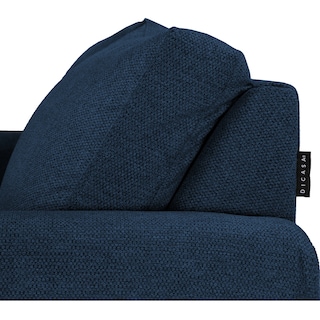 Foto 2 | Sala 3 Piezas Sofa, Love y Sillon Gales Azul