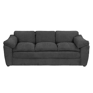 Foto 2 | Sala 3 Piezas Sofa, Love y Sillon Aston Gris Carbon