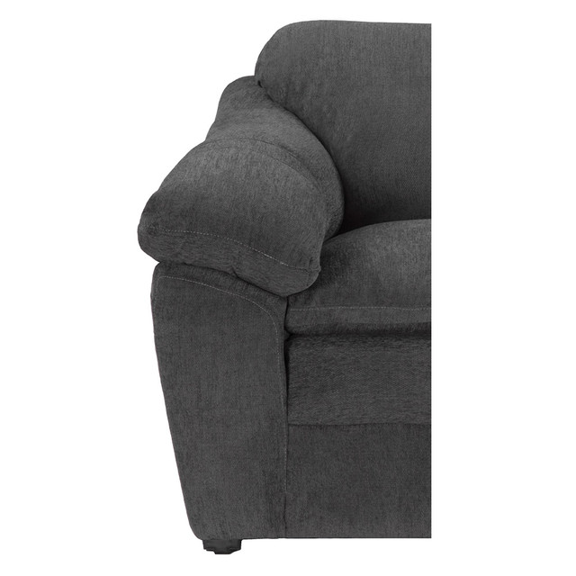 Foto 6 pulgar | Sala 3 Piezas Sofa, Love y Sillon Aston Gris Carbon