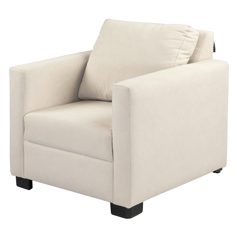 Foto 3 pulgar | Sillón Dicasa Gales Color Crema 1 Plaza