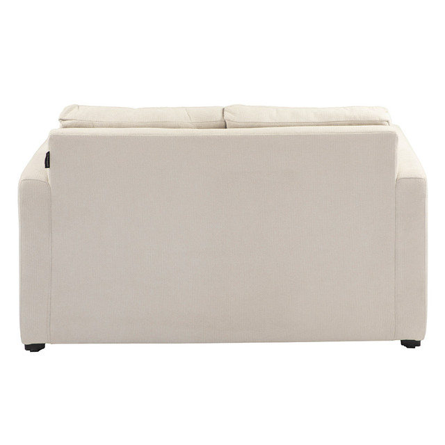 Foto 3 pulgar | Love Seat Dicasa Gales Color Crema 2 Plazas