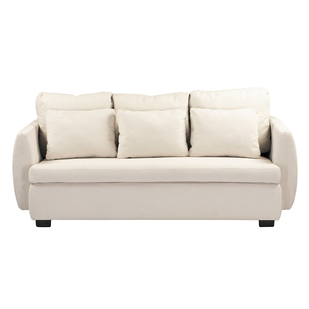 Foto 6 pulgar | Sala 3 Piezas Sofa, Love y Sillon Kuma Crema