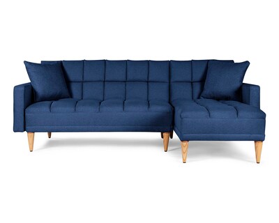 Foto 2 | Sala Modular Reversible De Lino Azul Modelo Alpak