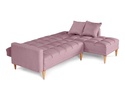 Foto 5 | Sala Modular Reversible De Lino Palo De Rosa Modelo Alpak