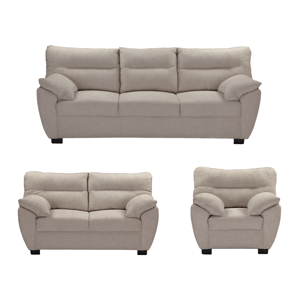 Sala 3 Piezas (sofa, Love Y Sillon) Monza Arena