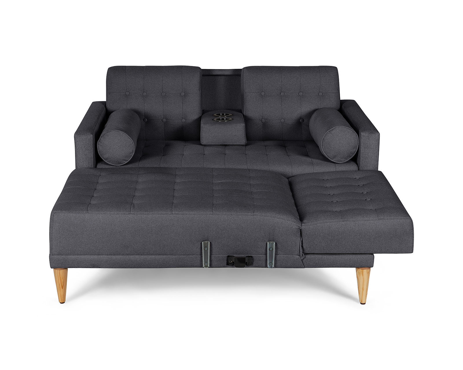 Foto 5 pulgar | Sala Modular Reversible De Lino Gris Oxford Modelo Tyson