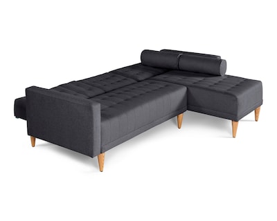 Foto 5 | Sala Modular Reversible De Lino Gris Oxford Modelo Tyson