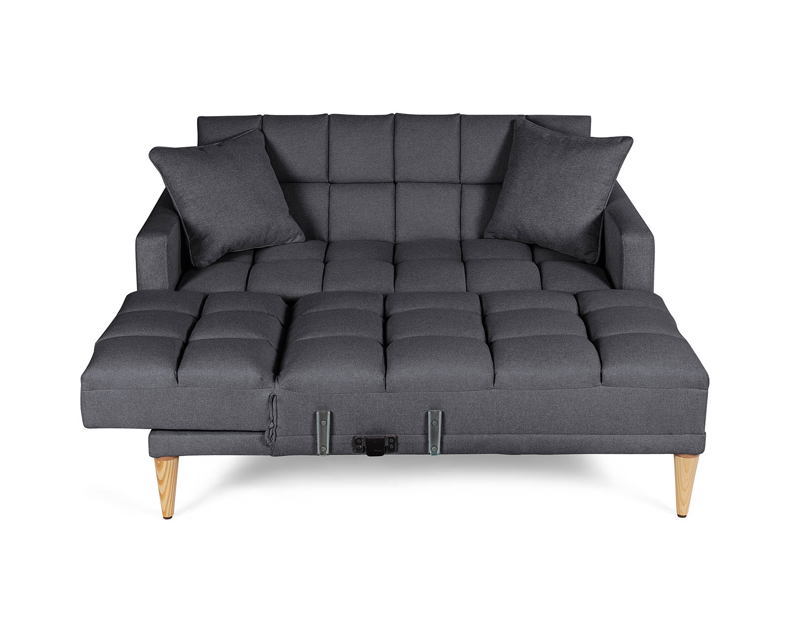 Foto 5 pulgar | Sala Modular Reversible De Lino Gris Oxford Modelo Alpak