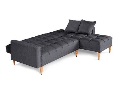 Foto 5 | Sala Modular Reversible De Lino Gris Oxford Modelo Alpak