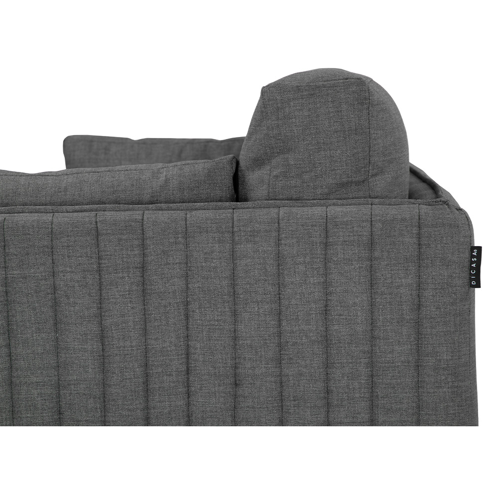 Foto 6 | Sala 3 Piezas (love, Love Y Sillon) Klint Gris Oscuro