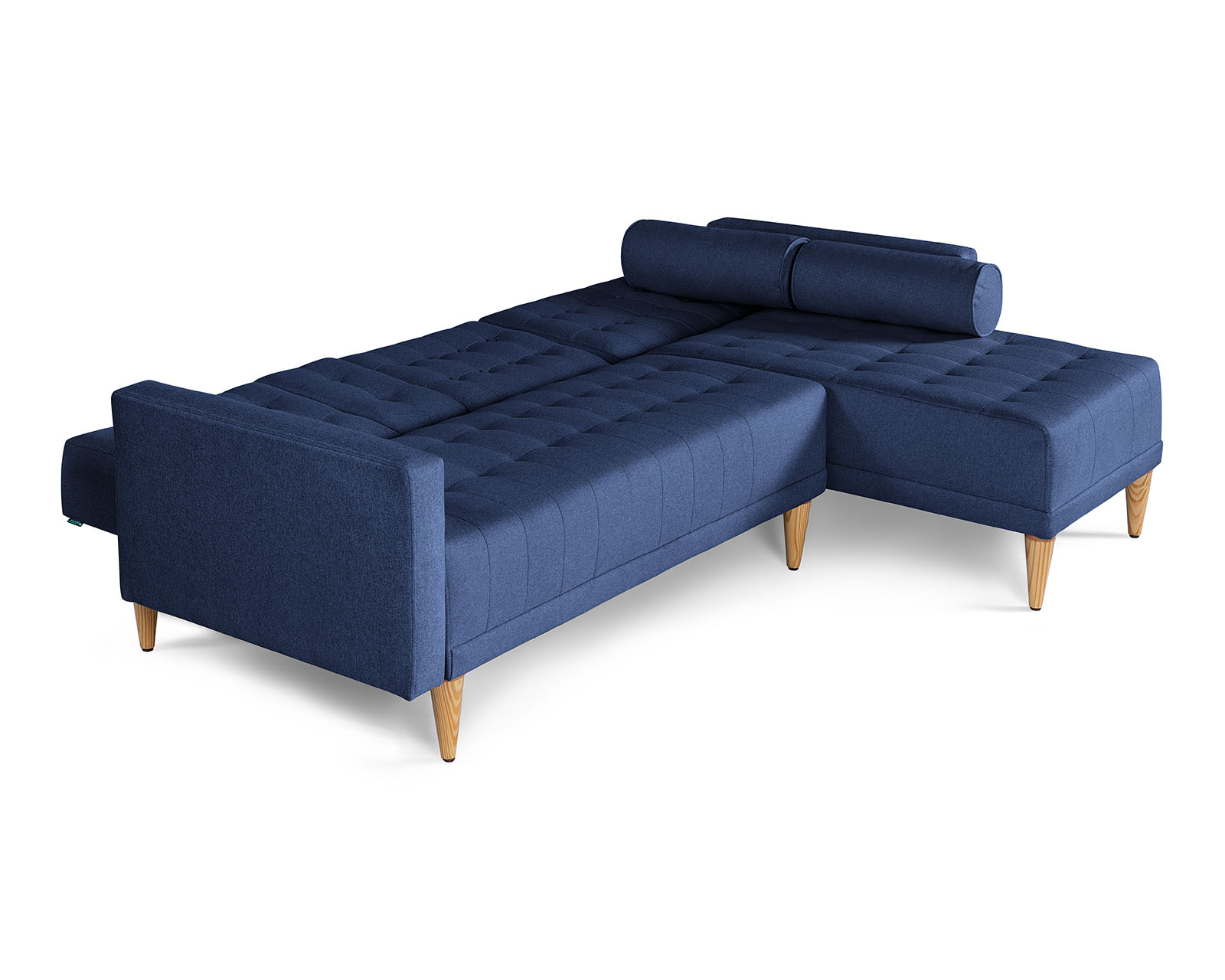 Foto 5 | Sala Modular Reversible De Lino Azul Modelo Tyson