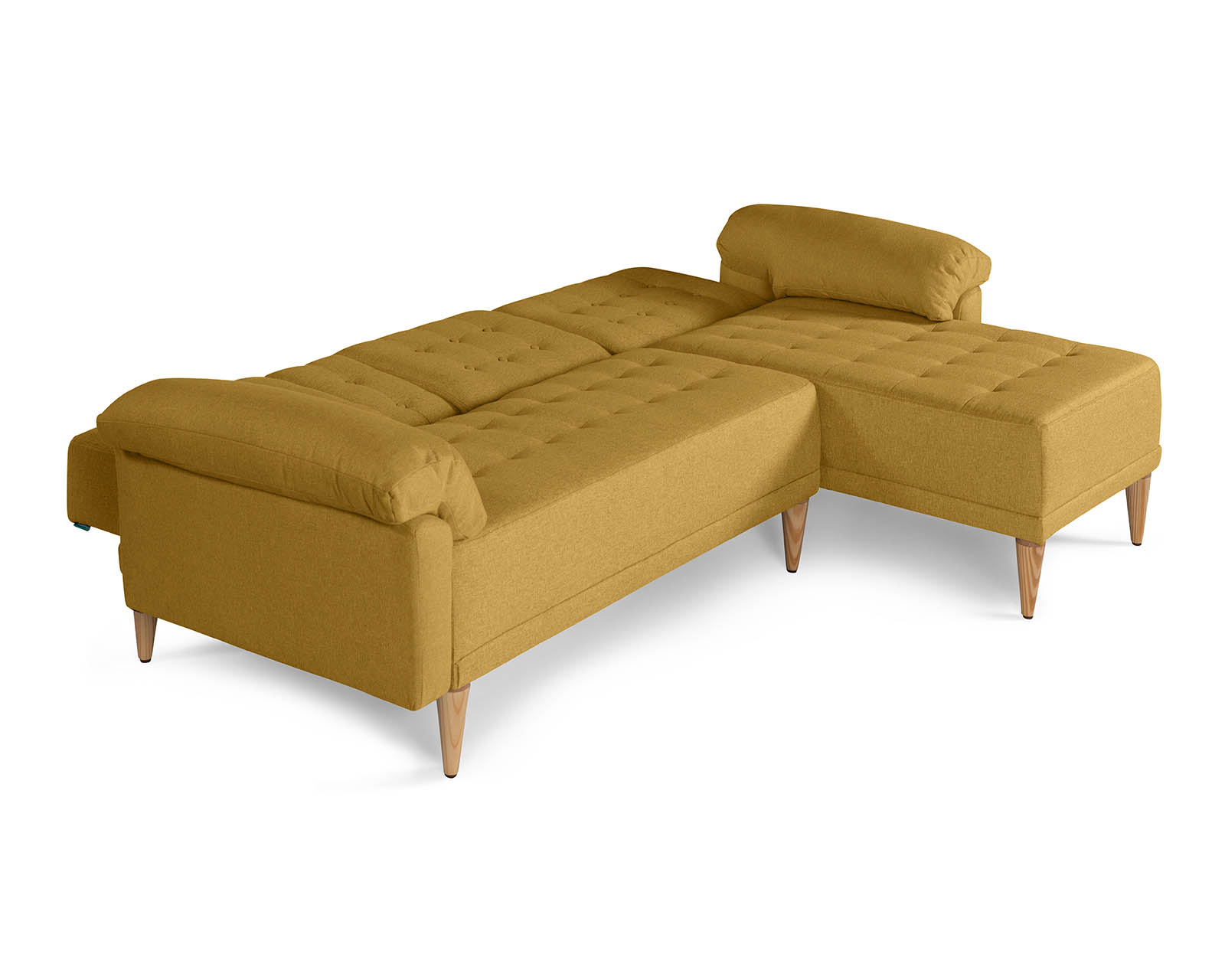Foto 4 | Sala Modular Reversible De Lino Mostaza Modelo Brunello