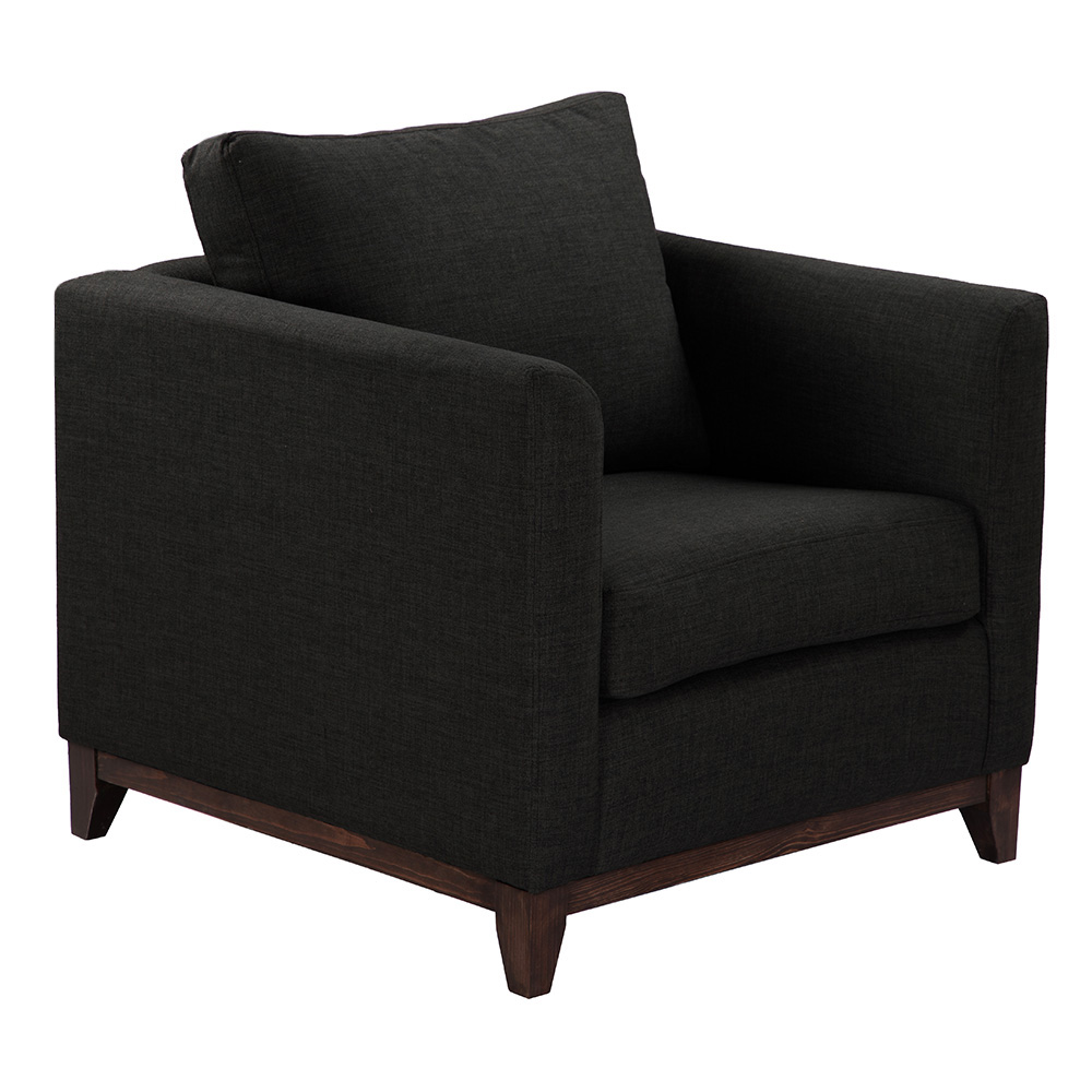 Foto 1 | Sillon 1 Plaza Oslo Negro