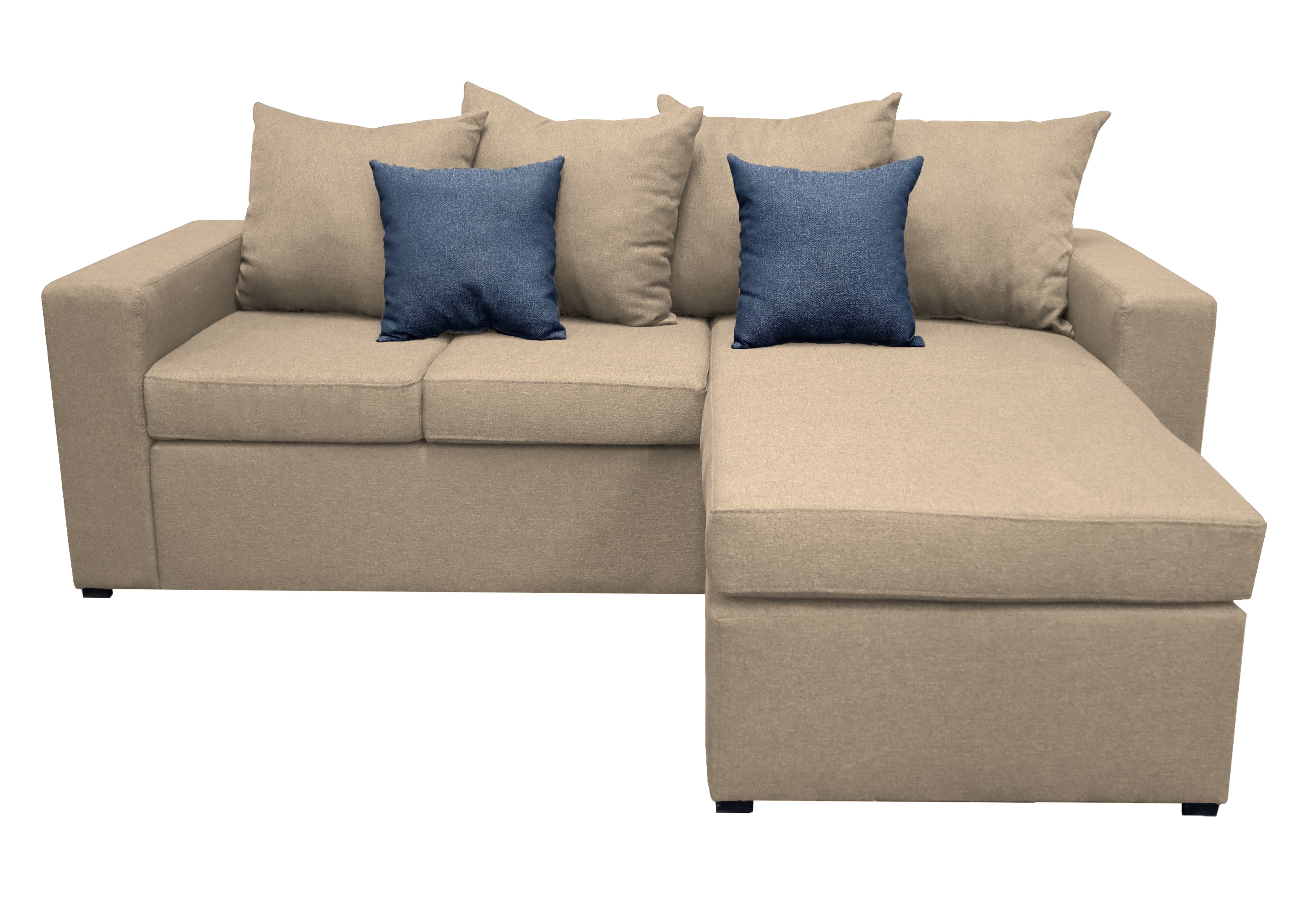 Foto 4 pulgar | Sala Esquinera El Bazar Store Ares Beige 215x165 Cm Modular Lino Nacional