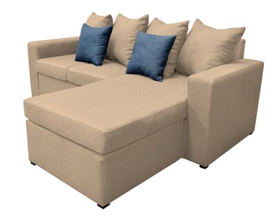 Foto 5 | Sala Esquinera El Bazar Store Ares Beige 215x165 Cm Modular Lino Nacional