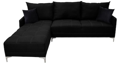 Foto 2 | Sala Esquinera El Bazar Store Caslon Negro 260x180 Cm Lino Nacional Modular