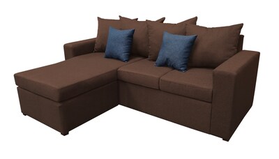Foto 4 | Sala Esquinera El Bazar Store Ares Chocolate 215x165 Cm Lado Derecho E Izquierdo