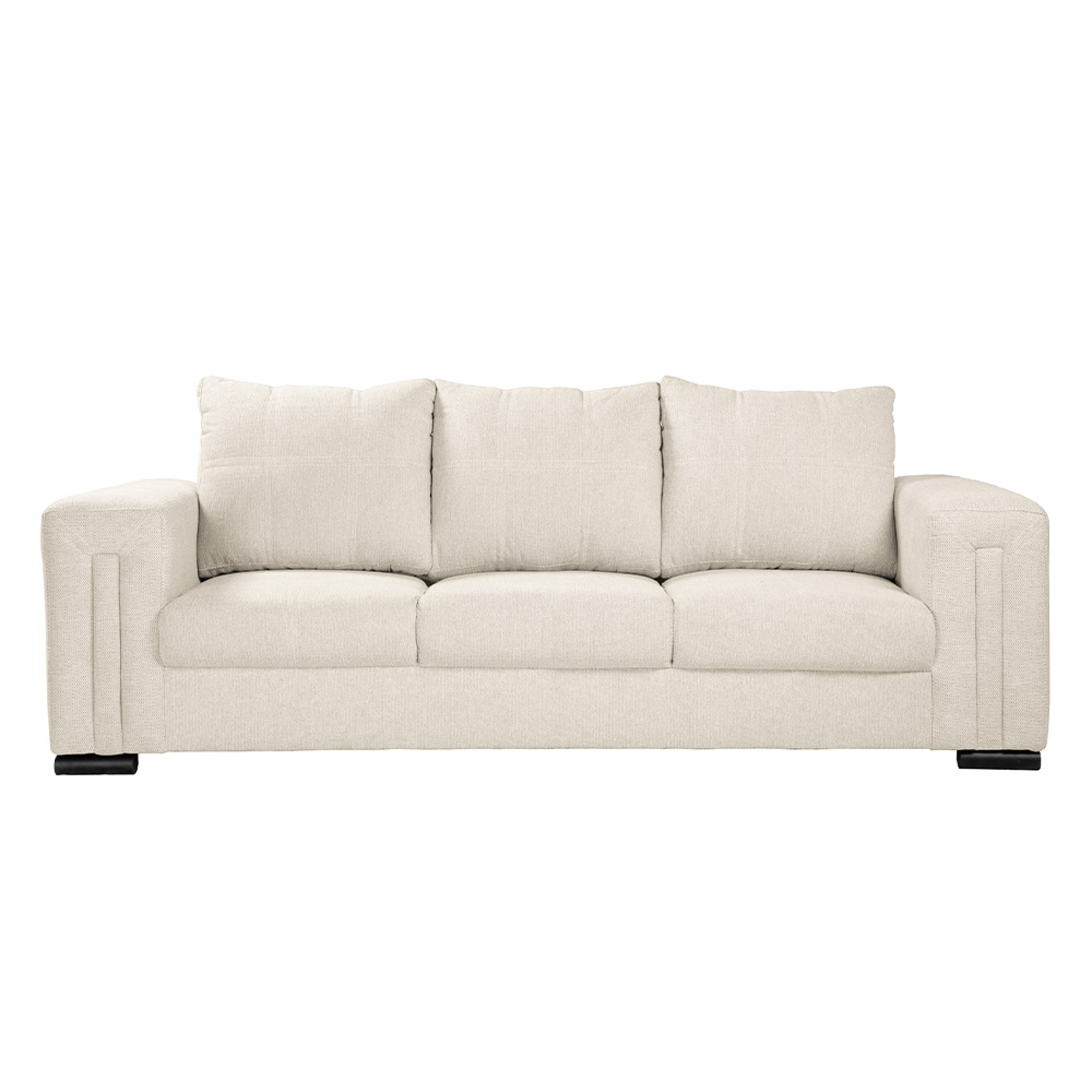 Foto 1 | Sofa 3 Plazas  Taos Crema